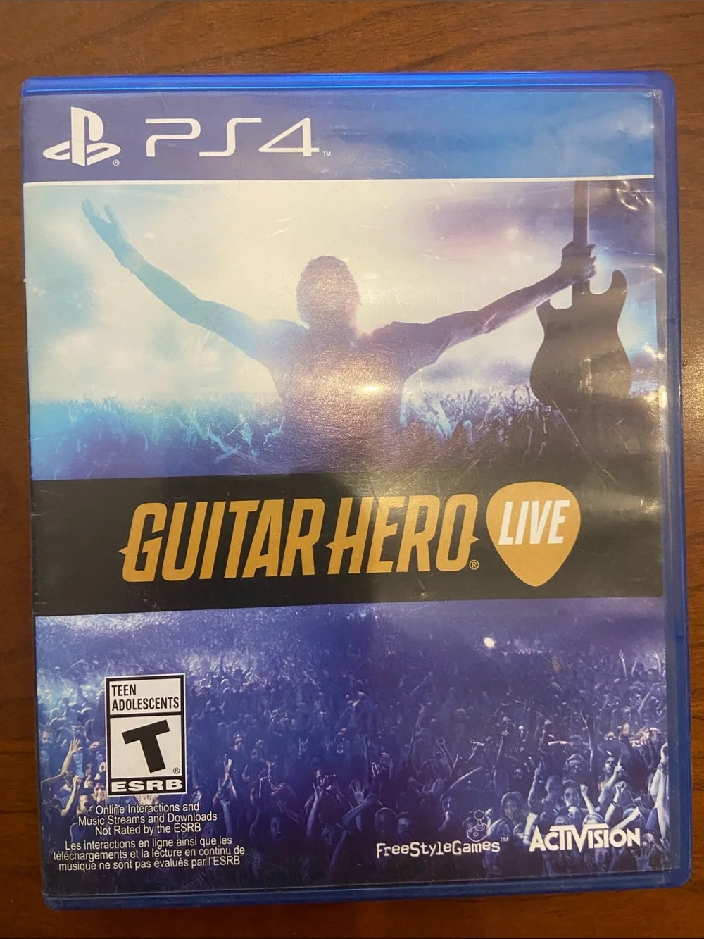 Guitar Hero Live PS4 Game - - Blue Artwork